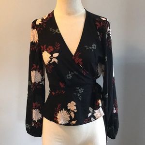 Forever 21 dressy wrap top